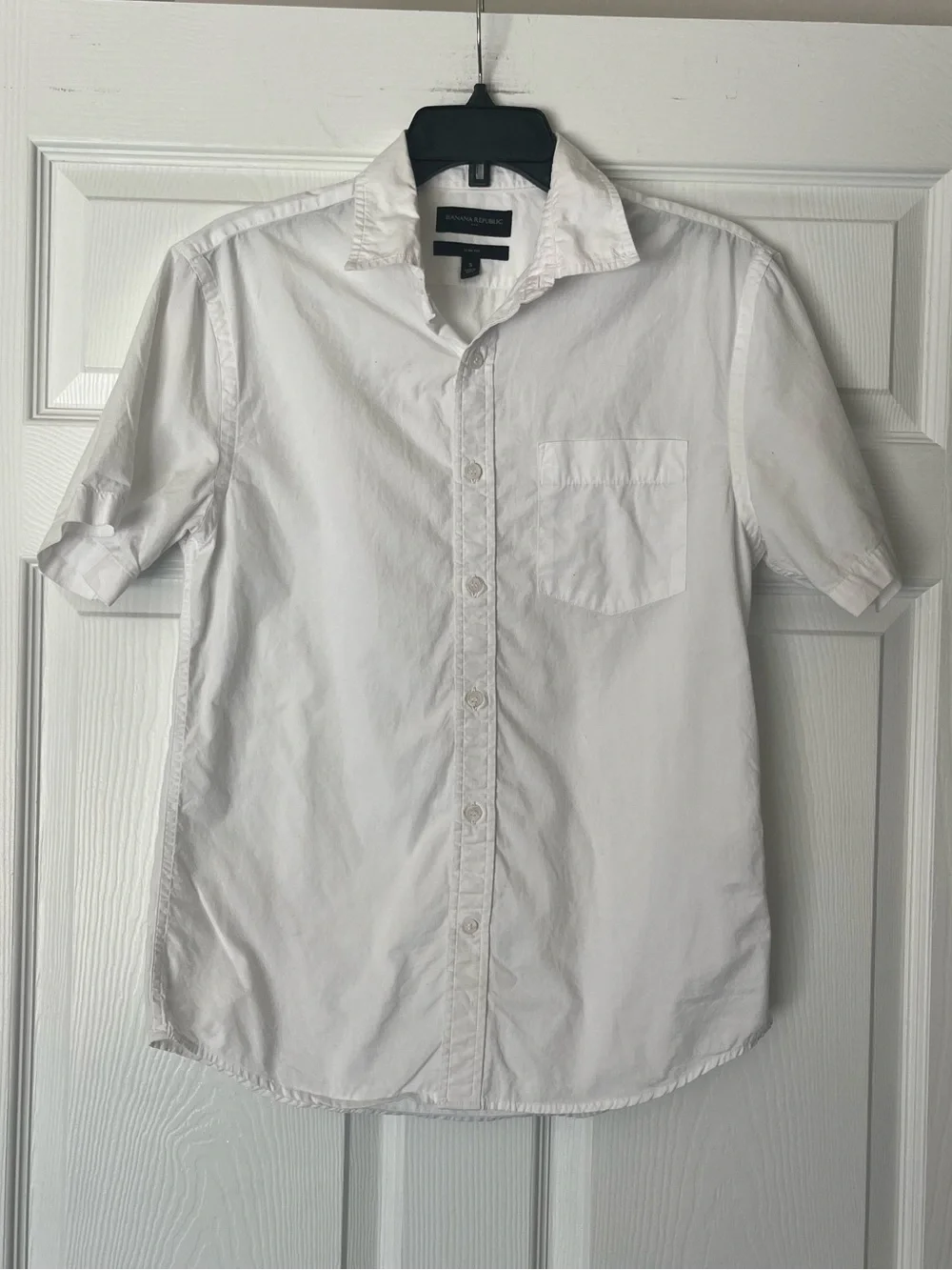 Banana Republic Short Sleeve Button Down Shirt